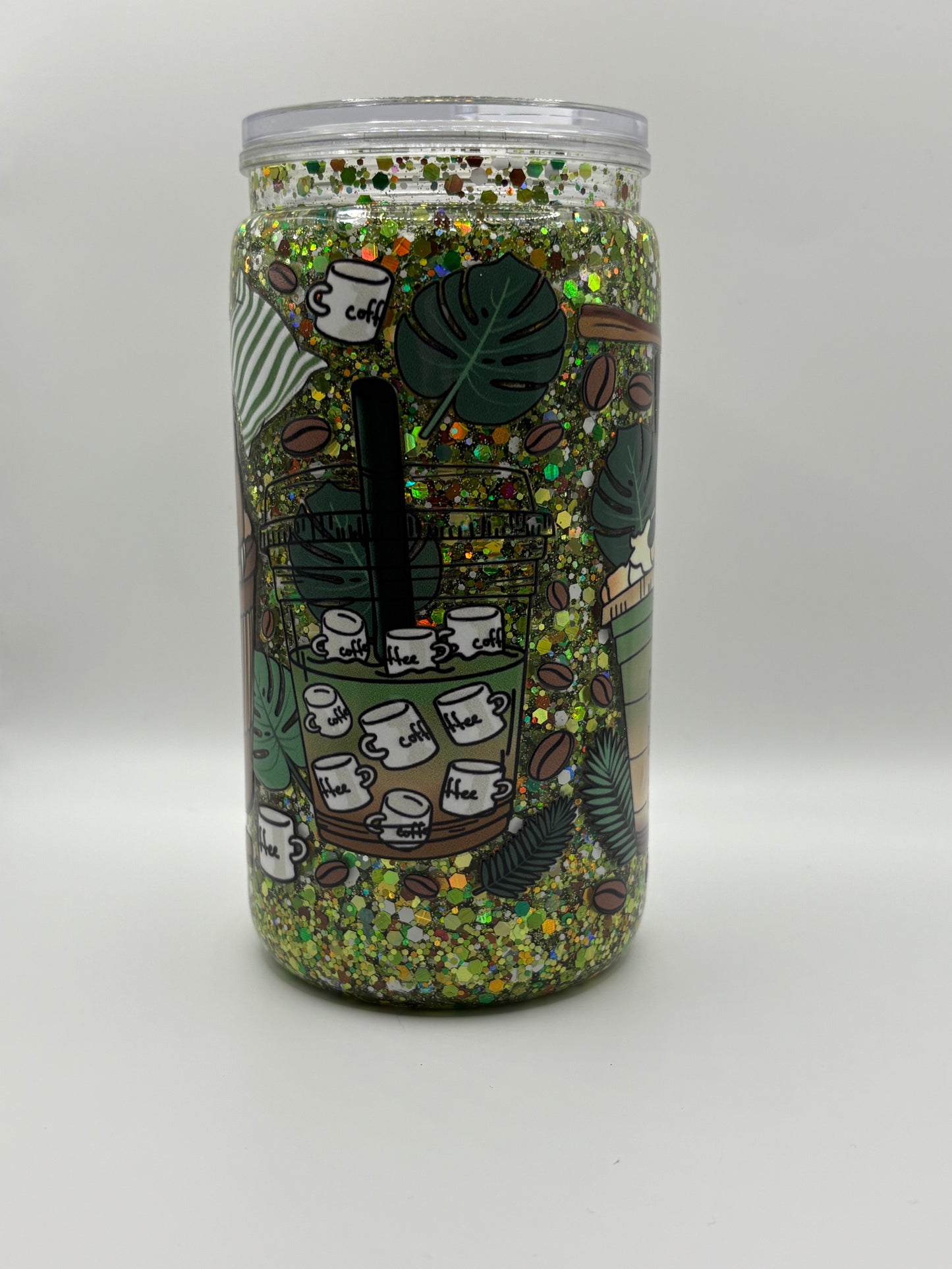 Sloth Snow Globe Cup- 16oz